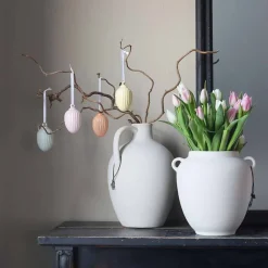 Dekor|Vaser>PORSGRUNDS PORSELÆNSFABRIK Porsgrunds Porselænsfabrik Cleo Vase Keramikk 34cm Beige