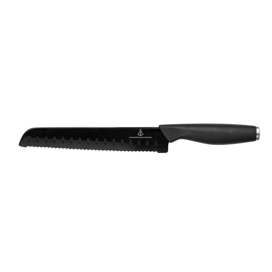 Kniver>PORSGRUNDS PORSELÆNSFABRIK Porsgrunds Porselænsfabrik De Cuisson Brødkniv 21cm Sort