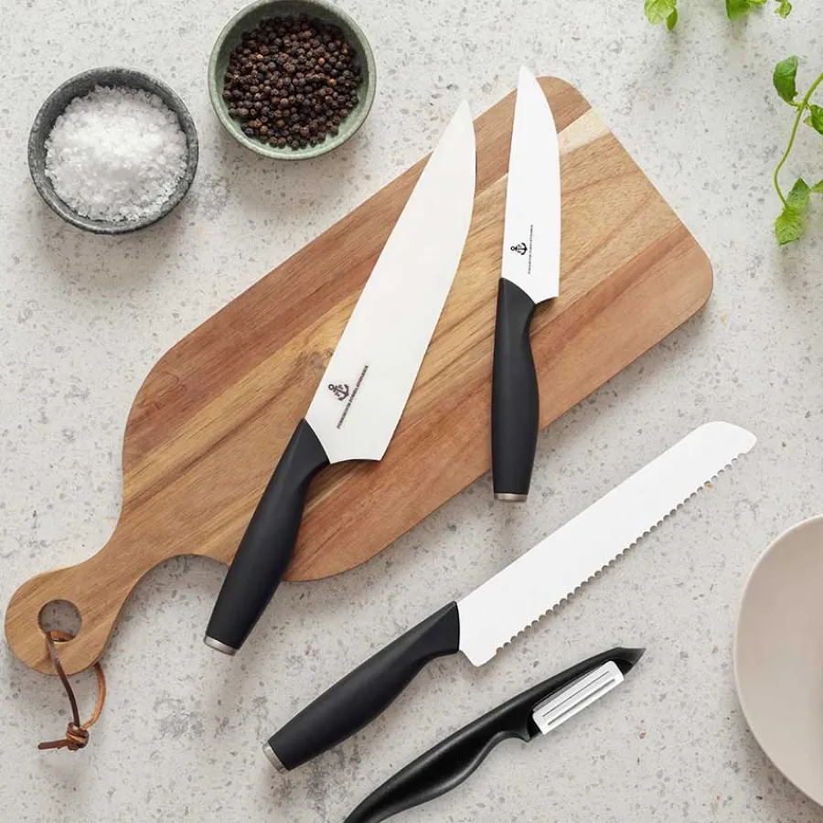 Kniver>PORSGRUNDS PORSELÆNSFABRIK Porsgrunds Porselænsfabrik De Cuisson Brødkniv 21cm