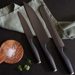 Kniver>PORSGRUNDS PORSELÆNSFABRIK Porsgrunds Porselænsfabrik De Cuisson Grønnsakskniv 13 cm Sort