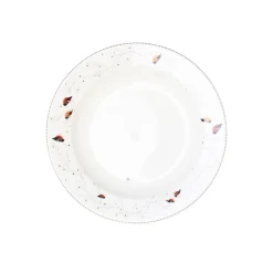 Dype Tallerkener>PORSGRUNDS PORSELÆNSFABRIK Porsgrunds Porselænsfabrik Dompap Tallerken Dyp 22,5 cm
