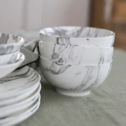 Skåler|Dessertskåler>PORSGRUNDS PORSELÆNSFABRIK Porsgrunds Porselænsfabrik Marmor Bolle 14cm