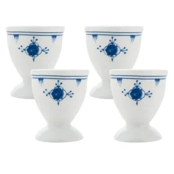 Eggeglass>PORSGRUNDS PORSELÆNSFABRIK Porsgrunds Porselænsfabrik Ministrå Eggeglass 4pk