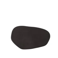 Asjetter>PORSGRUNDS PORSELÆNSFABRIK Porsgrunds Porselænsfabrik Natur Organisk Asjett 19,5cm Matt Sort