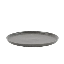 Asjetter>PORSGRUNDS PORSELÆNSFABRIK Porsgrunds Porselænsfabrik Natur Asjett m/kant 21cm Mørk Granitt