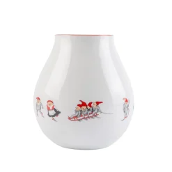 Vaser|Dekor>PORSGRUNDS PORSELÆNSFABRIK Porsgrunds Porselænsfabrik Nisseservise Vase 19cm