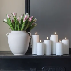 Dekor|Lys>PORSGRUNDS PORSELÆNSFABRIK Porsgrunds Porselænsfabrik Nordic Light LED Kubbelys 15cm