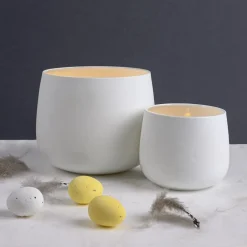 Dekor|Vaser>PORSGRUNDS PORSELÆNSFABRIK Porsgrunds Porselænsfabrik Nordic Light Lyslykt 10cm Hvit