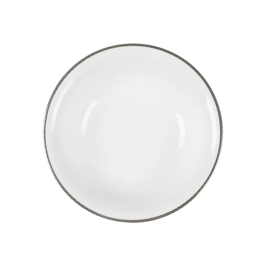 Dype Tallerkener>PORSGRUNDS PORSELÆNSFABRIK Porsgrunds Porselænsfabrik Nathalie Platinum Tallerken Dyp 23cm