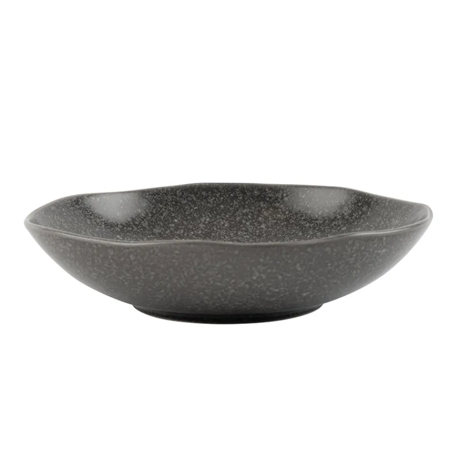 Dype Tallerkener>PORSGRUNDS PORSELÆNSFABRIK Porsgrunds Porselænsfabrik Natur Dyp Tallerken 24cm Mørk Granitt
