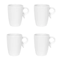 Kopper|Kopper & Skåler>PORSGRUNDS PORSELÆNSFABRIK Porsgrunds Porselænsfabrik Sense Krus Viktor 23 cl - 4pk