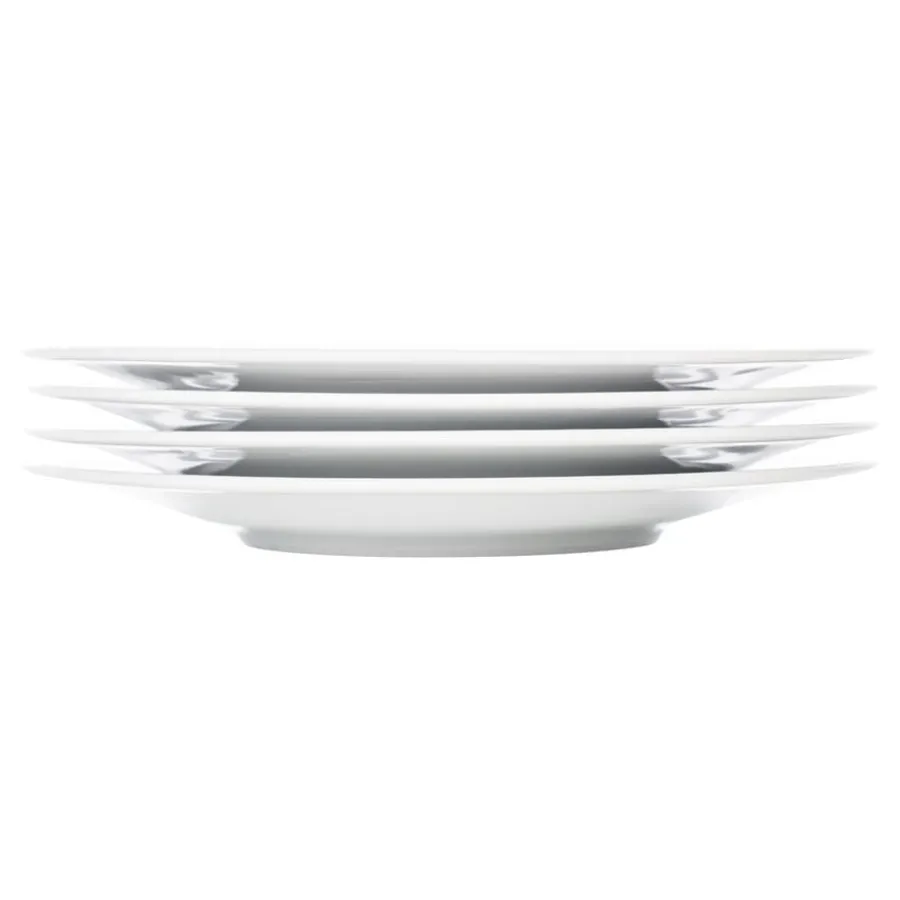 Asjetter>PORSGRUNDS PORSELÆNSFABRIK Porsgrunds Porselænsfabrik Sense Flat Tallerken 22cm 4pk