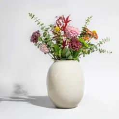 Dekor|Vaser>PORSGRUNDS PORSELÆNSFABRIK Porsgrunds Porselænsfabrik Soft Vase 21,5cm Off-White