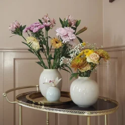 Dekor|Vaser>PORSGRUNDS PORSELÆNSFABRIK Porsgrunds Porselænsfabrik Soft Vase 18cm Off-White