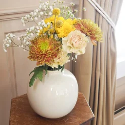 Dekor|Vaser>PORSGRUNDS PORSELÆNSFABRIK Porsgrunds Porselænsfabrik Soft Vase 18cm Off-White