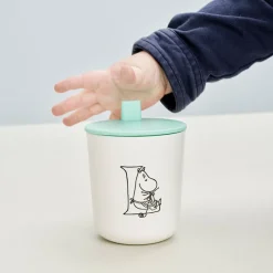 Kopper>RIG-TIG Moomin ABC Drikketut til Kopp Turkis