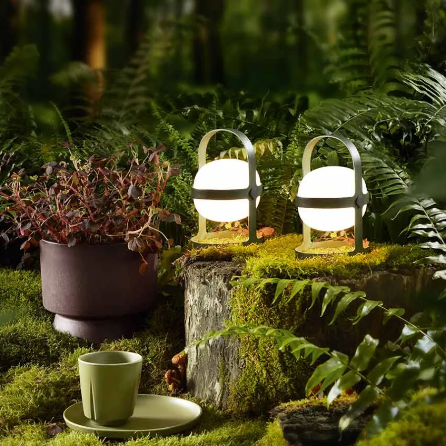Lys>ROSENDAHL Soft Spot Solar Lampe 25cm Olivengrønn