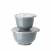 Bakeutstyr>ROSTI Margrethe Bakeboller 2 Boller m/Lokk Dusty Blue