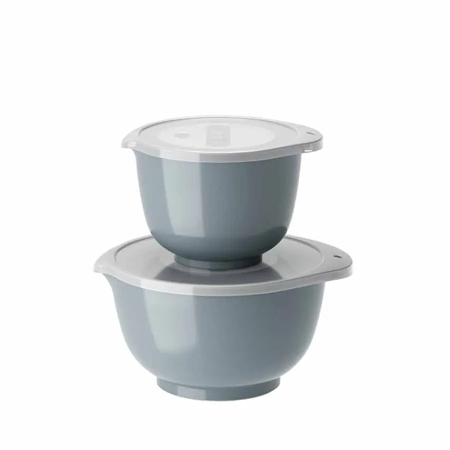 Bakeutstyr>ROSTI Margrethe Bakeboller 2 Boller m/Lokk Dusty Blue