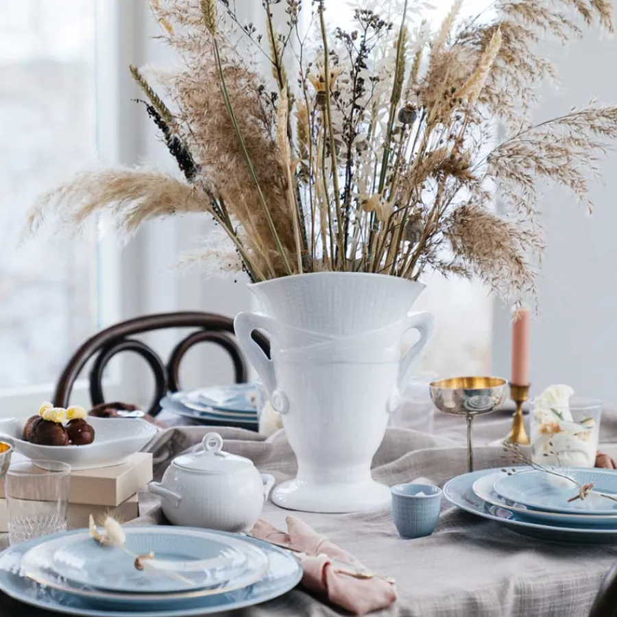 Dekor|Vaser>RÖRSTRAND Rörstrand Swedish Grace Snø Vase 26cm