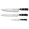 Kniver>SABATIER Licorne Knivsett 3 Kniver Stål/Svart