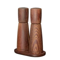 Skjærefjøler>SCANPAN Salt & Pepperkvern m/brett Karbonisert Aske 18cm