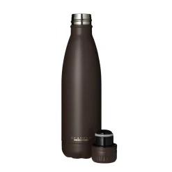 Drikkeflasker|Kopper>SCANPAN To Go Termoflaske 500ml Brown Granite
