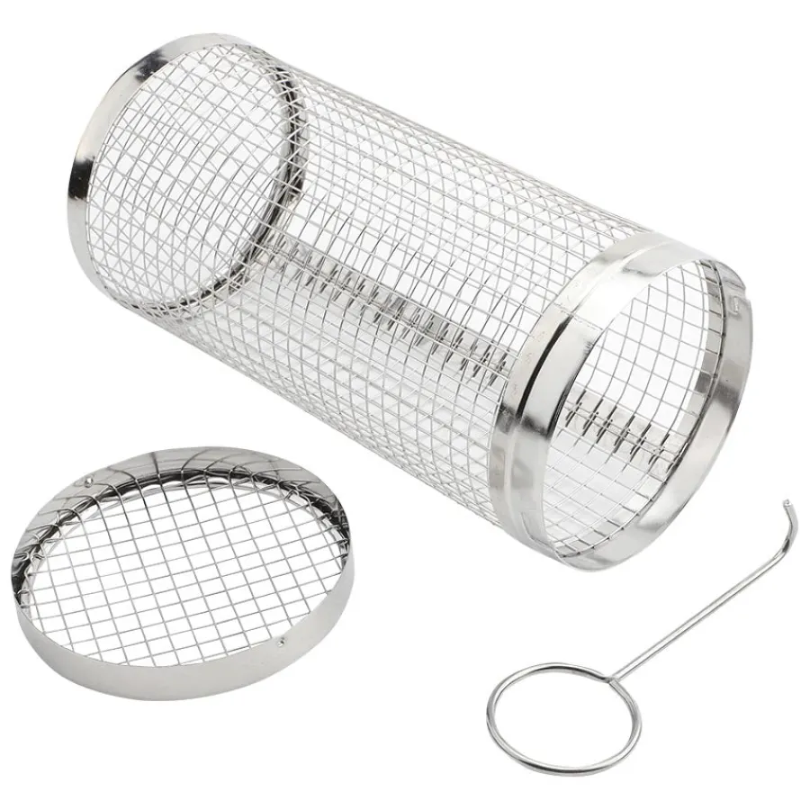 Redskaper>SEASONS BBQ Grillkurv Rustfritt Stål 9,5 X 20.5cm