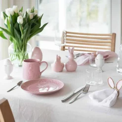 Krus>SEASONS Easter Collection Krus m/Hare 450ml Rosa