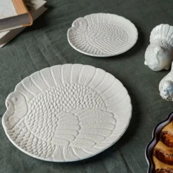 Dekor|Tallerkener>SEASONS Fall Collection Tallerken 26cm Fugl Krem
