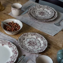 Tallerkener>SEASONS Fall Collection Tallerken 21cm Burgunder