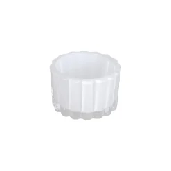 Lys>SEASONS Love Collection Lyslykt Rund 4cm Hvit