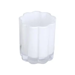 Lys>SEASONS Love Collection Lyslykt Blomst 8x7cm Hvit