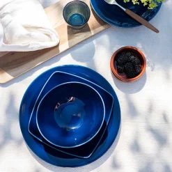 Skåler>PORSGRUNDS PORSELÆNSFABRIK Sense Cobalt Bolle 18,5 cm 4pk