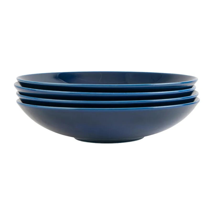Dype Tallerkener>PORSGRUNDS PORSELÆNSFABRIK Sense Cobalt Dyp Tallerken 25cm 4pk