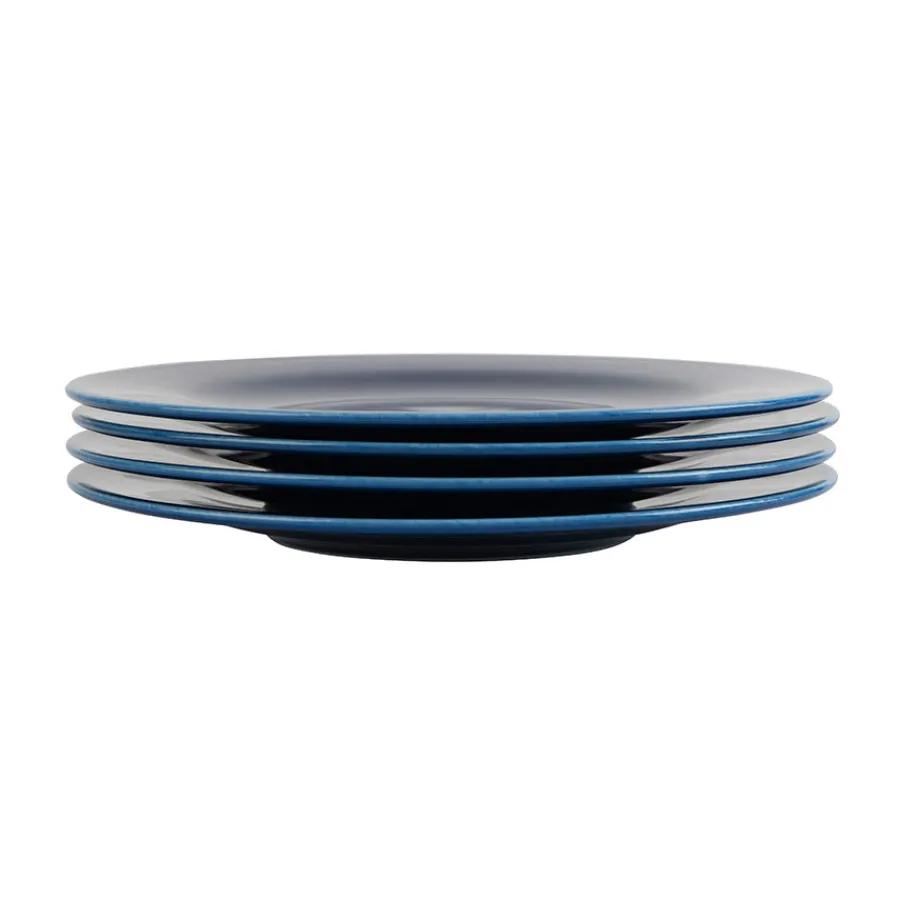 Tallerkener>PORSGRUNDS PORSELÆNSFABRIK Sense Cobalt Tallerken 22cm 4pk