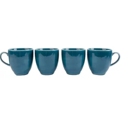 Krus|Kopper>PORSGRUNDS PORSELÆNSFABRIK Sense Teal Krus 35cl 4pk
