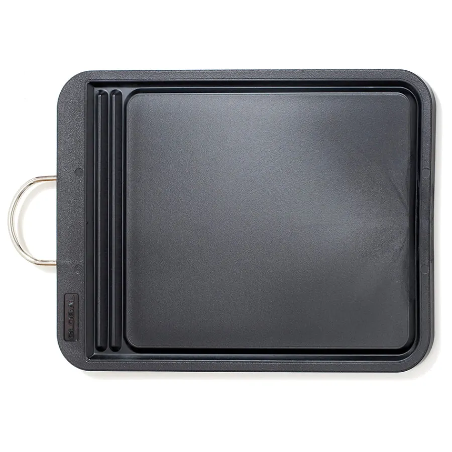 Skjærefjøler>GLOBAL Skjærebrett I Plast Svart 36,5x26,5x1,3 cm