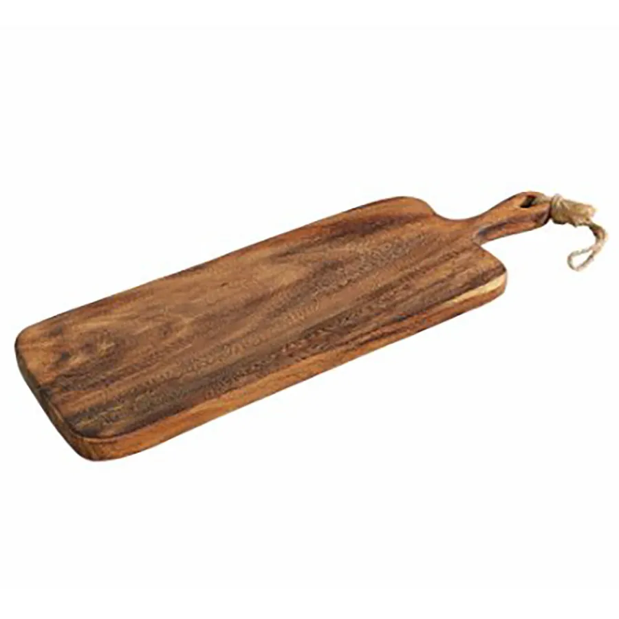 Skjærefjøler>ZASSENHAUS Skjærebrett M. Håndtak Akacia 60 cm