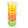 Mugger>SEASONS Sommer Mugge 2L - Glass 4stk i plast