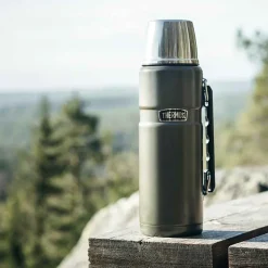 Drikkeflasker>THERMOS Stainless King Termos 1,2L Army