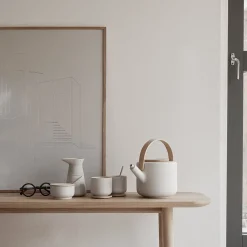 Krus|Kopper>STELTON Nordic Theo Krus m/Glassbrikke Sand
