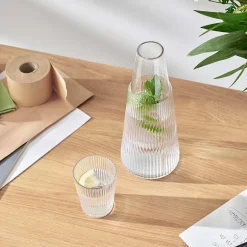 Karafler>STELTON Pilastro Karaffel Med Glass 1L