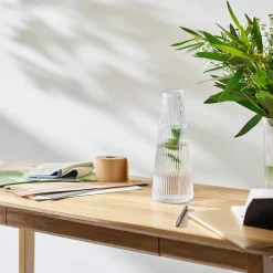 Karafler>STELTON Pilastro Karaffel Med Glass 1L