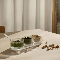 Fat>STELTON Pilastro Tapassett 3 skåler