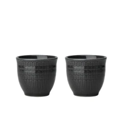Eggeglass>RÖRSTRAND Swedish Grace Eggeglass 4cl Grå/Sten 2pk