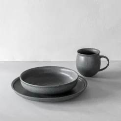 Dype Tallerkener|Tallerkener>CHRISTIANIA 1739 TALLERKEN 26CM KOKSGRÅ