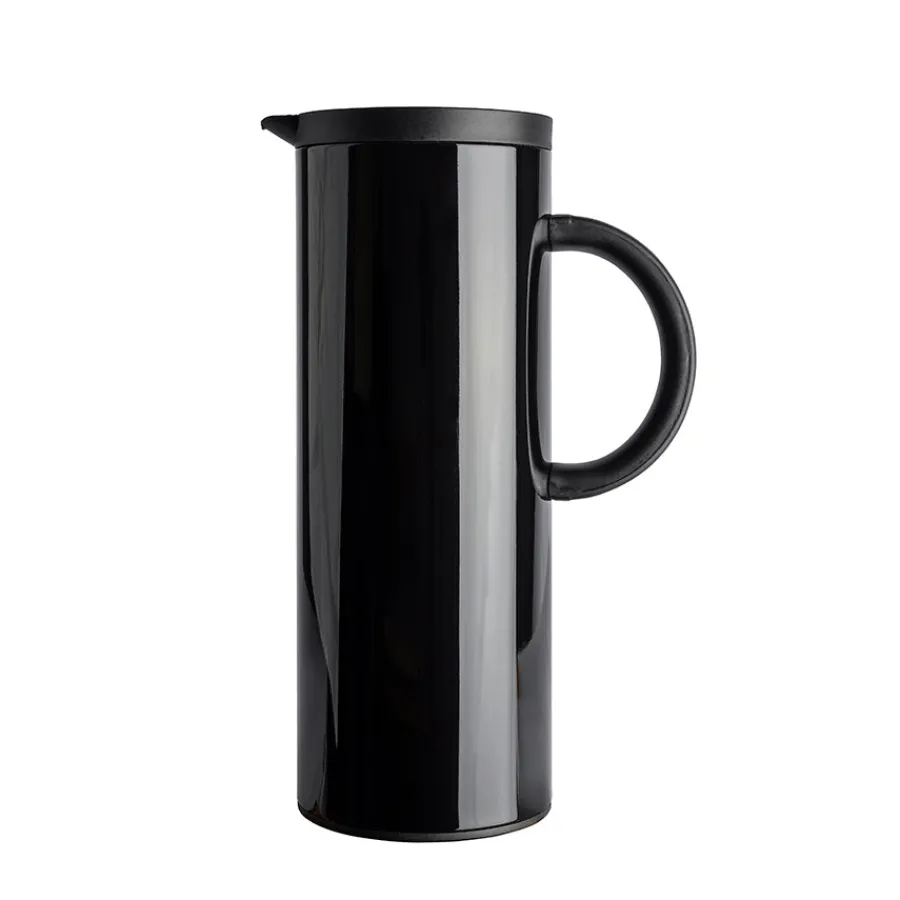 Kaffekanner>CHRISTIANIA 1739 TERMOKANNE SORT 1L CYLINDER