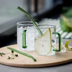 Krus>Lyngby Glas Torino Glasskrus 40cl Grønn 2pk