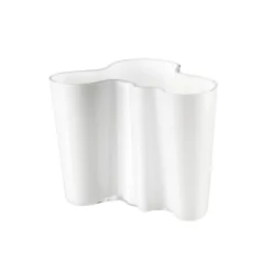 Dekor|Vaser>IITTALA VASE 16CM HVIT